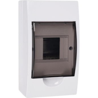 Бокс модульный JAZZWAY PRO 5071643 PDB/W 1004 WH (ЩРН-П- 4) IP41 пластик накладной