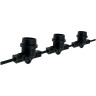 Уличная гирлянда JAZZWAY (1763) Белт-лайт PBL-S20/ L06+1.5 Black E27 (универсальное крепление) IP65 5040540A